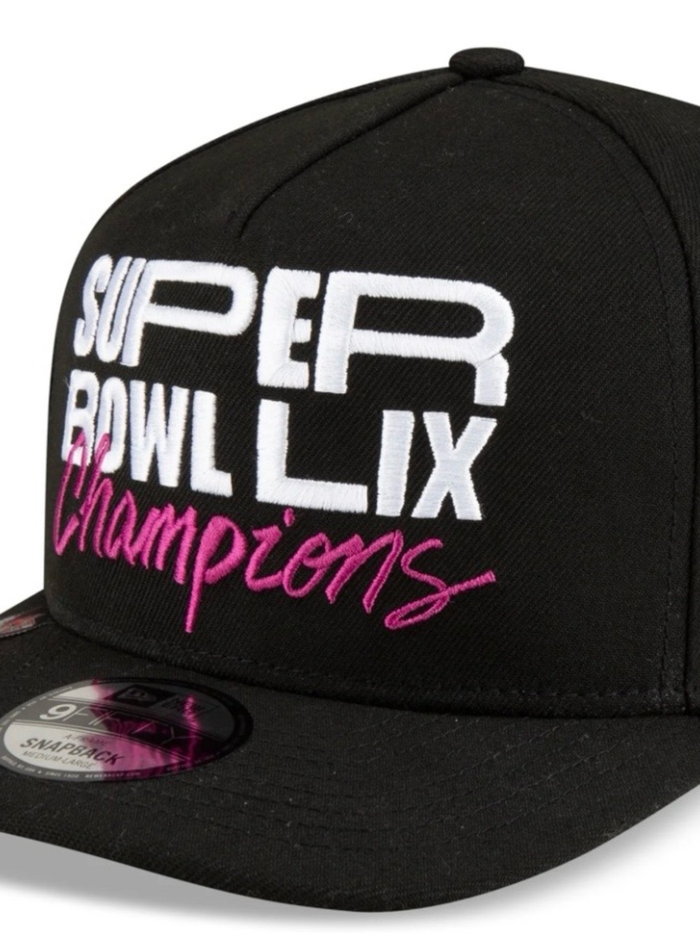 5/25$ NFL Black 9FORTY Adjustable Snapback Hat